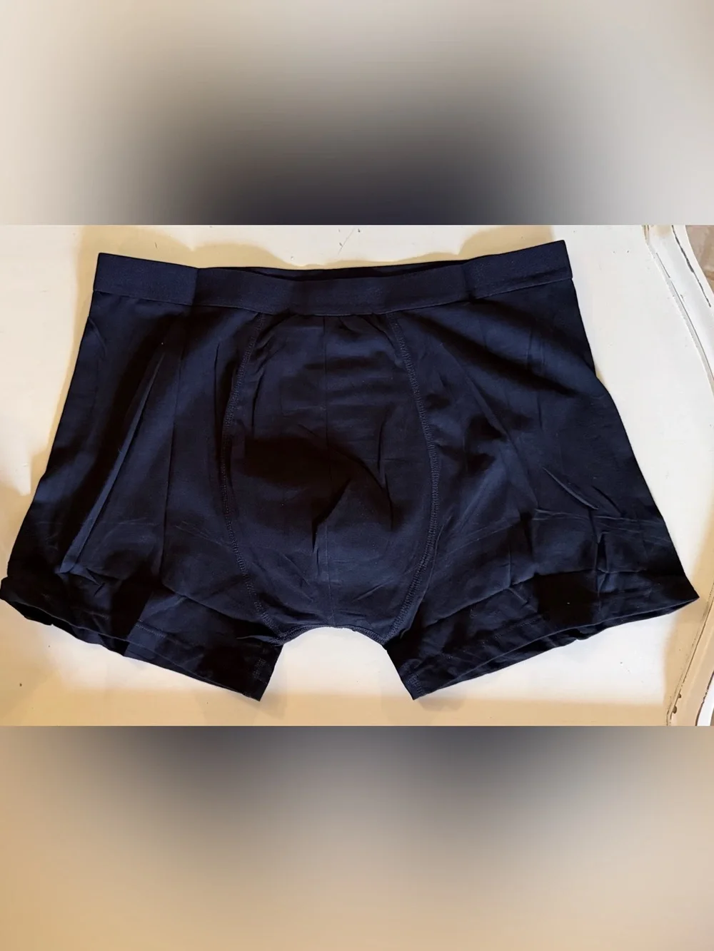 Yeswel Men’s Incontinence Underwear in Black Cotton Spandex Blend Size Small